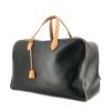 Hermès Victoria Travel bag in black and brown leather - 00pp thumbnail