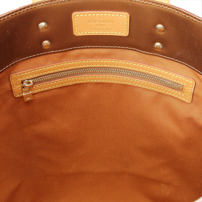 Borsa Reade in pelle verniciata monogram - Detail D3