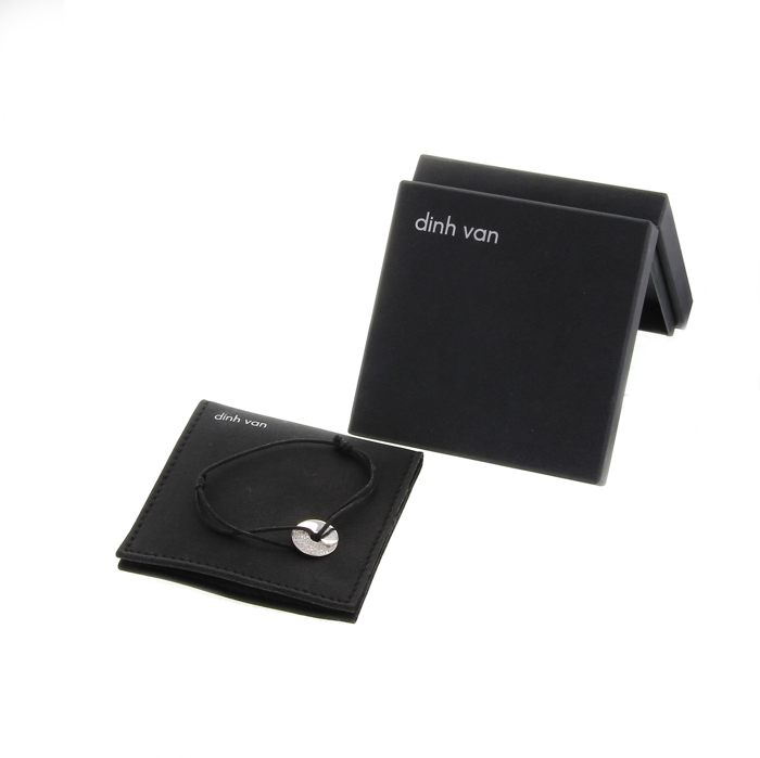 Dinh Van bracelet Double Sens en or blanc et diamants - Detail D1
