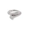 Boucheron Serpent Bohème ring in white gold and in diamonds - 00pp thumbnail