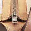 Hermes Doremi handbag in beige canvas and natural leather - Detail D3 thumbnail