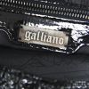 Galliano en cuir vernis noir - Detail D3 thumbnail