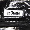 Galliano en cuir vernis noir - Detail D4 thumbnail