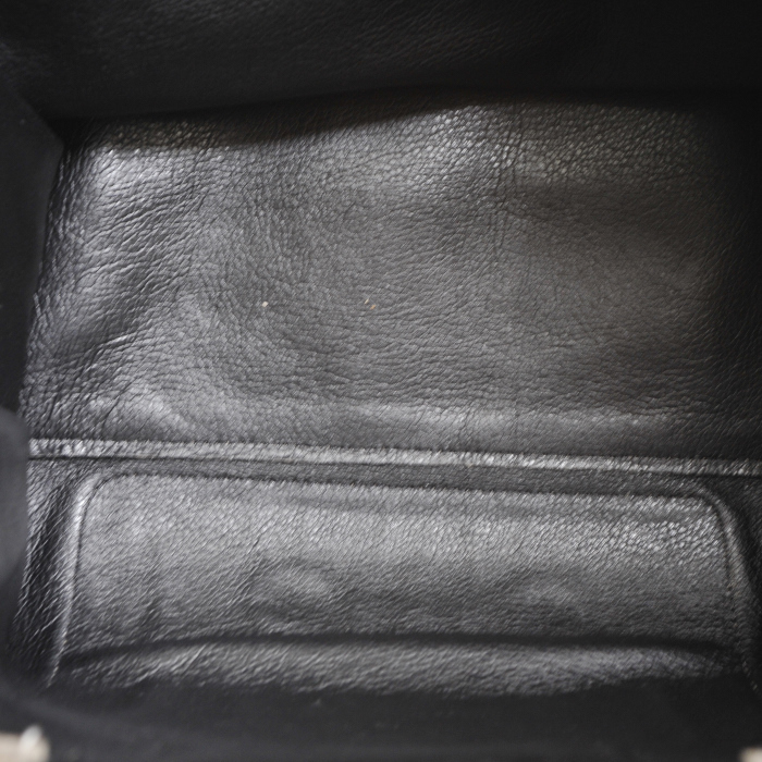 Barbara Rihl cabas en cuir gris - Detail D2