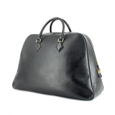 Hermès travel bag in black leather
