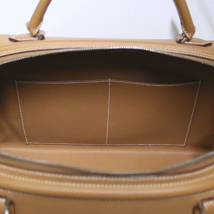 Borsa Sac En Vie in pelle Epsom marrone - Detail D3