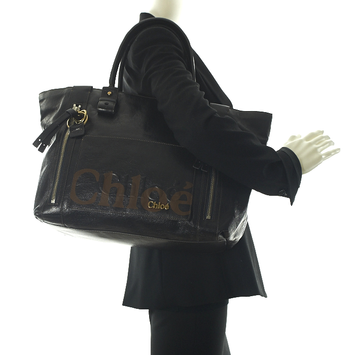 Chloé in black leather - Detail D1