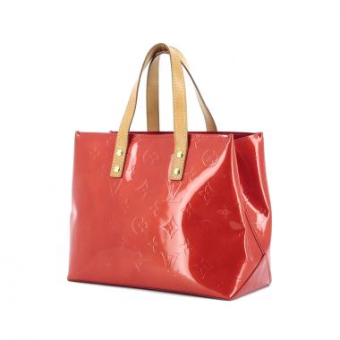 Louis Vuitton Reade petit modèle en cuir vernis monogram rouge