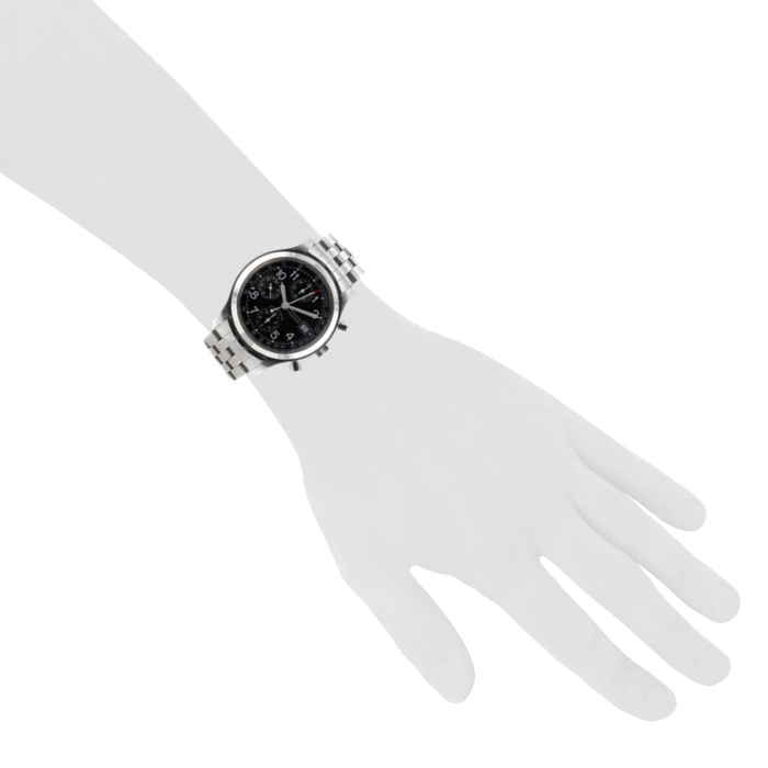 Hamilton Chronographe en acier Ref : 3828 Vers 2002
