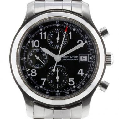Hamilton Chronographe en acier Ref : 3828 Vers 2002