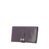 Béarn long wallet in purple epsom leather - 00pp thumbnail