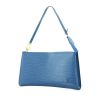 Louis Vuitton accessory pouch in blue epi leather - 00pp thumbnail