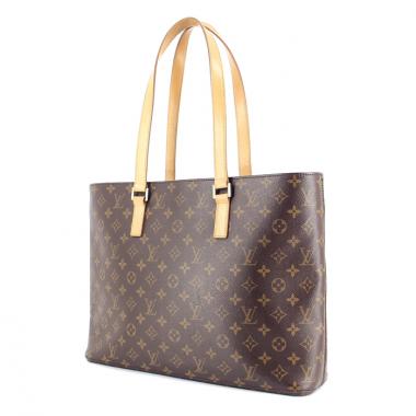 Louis Vuitton Luco in monogram canvas and natural leather