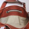 Chloé shopping bag in orange leather - Detail D3 thumbnail