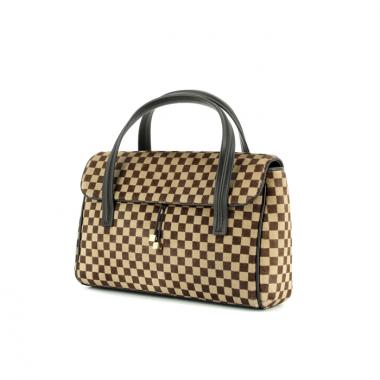Louis Vuitton Lionne in tartan foal and brown leather