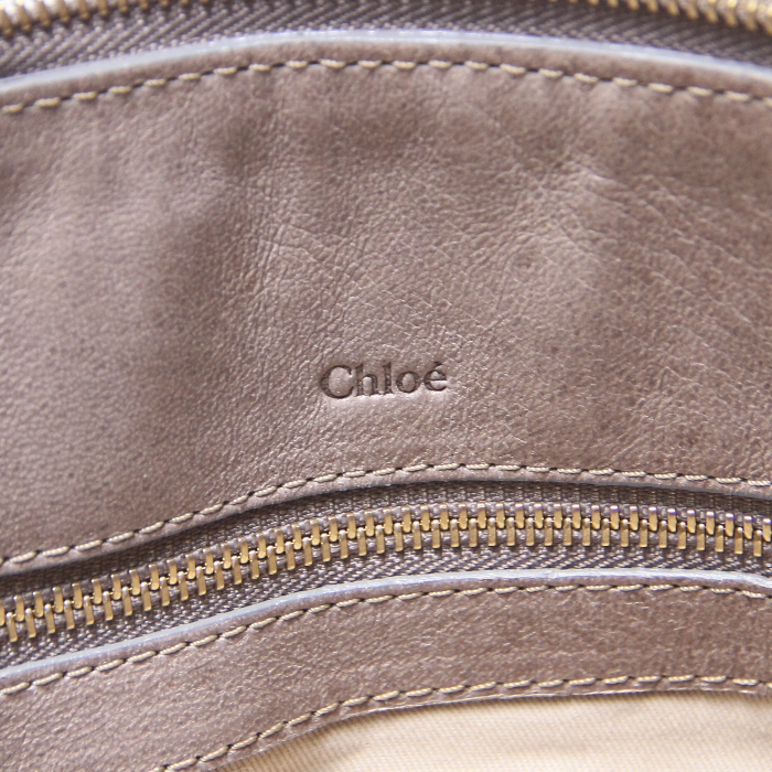  Chloé en cuir taupe  - Detail D4