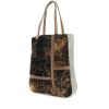 Lanvin Bag in brown furr and leather and printed canvas - 00pp thumbnail