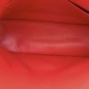 Hermès Escapade Handbag in red leather taurillon clémence - Detail D2 thumbnail