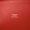 Hermès Escapade Handbag in red leather taurillon clémence - Detail D3 thumbnail