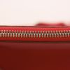 Hermès Escapade Handbag in red leather taurillon clémence - Detail D4 thumbnail