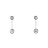 Cartier a pair of white gold and diamonds Diamant Léger earrings - 00pp thumbnail