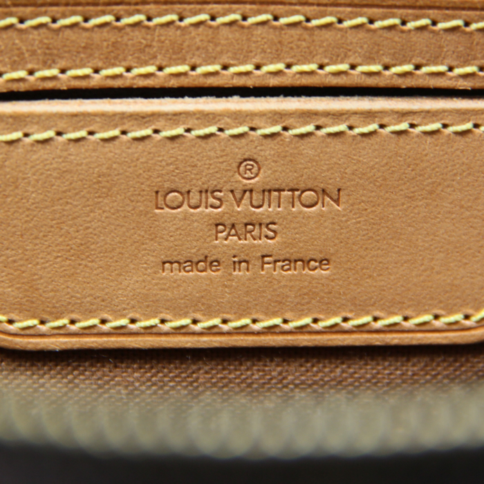 Louis Vuitton Flanerie in monogram canvas and natural leather - Detail D2