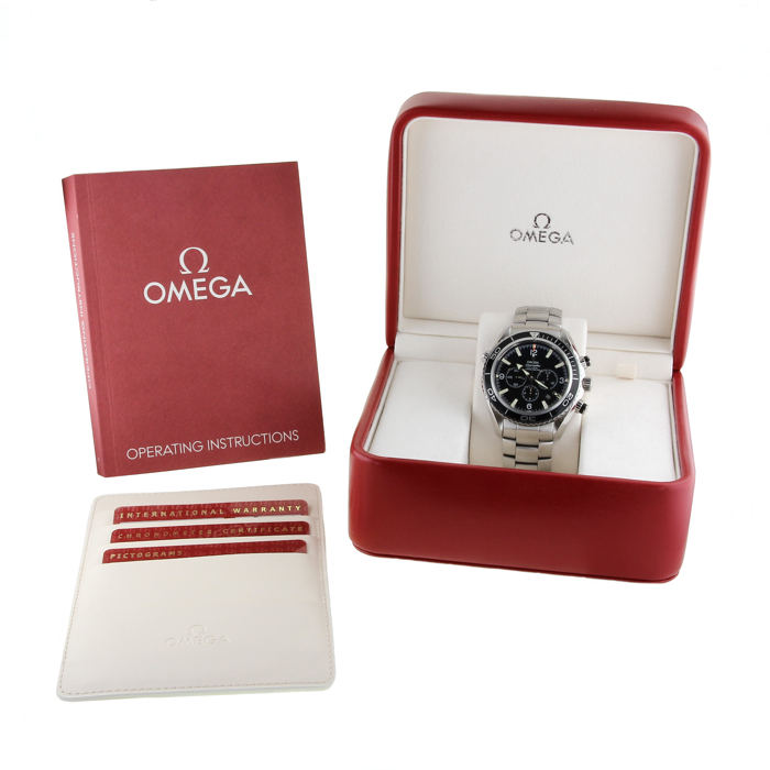 Omega Planet Ocean in stainless steel Circa  2011 - Detail D1