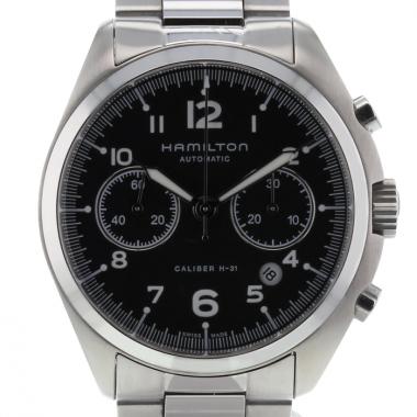 Montre Hamilton chronographe en acier 
