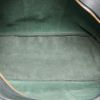 Louis Vuitton travel bag Kendall in green leather - Detail D3 thumbnail