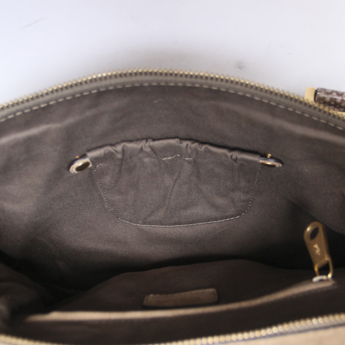 Borsa Marcie in pelle beige e pitone - Detail D3