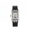Jaeger-LeCoultre Reverso Gran'sport Duetto in stainless steel Ref : 296.8.74 Circa 2003 - Detail D1 thumbnail