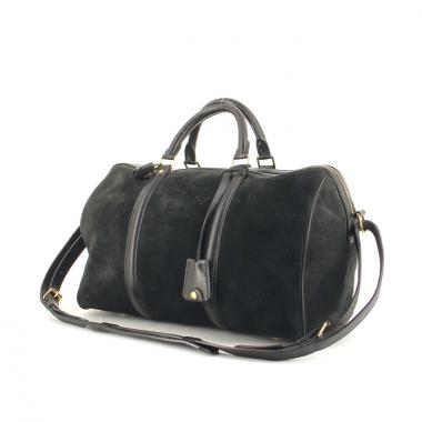 Louis Vuitton Sofia Coppola in black suede and black leather
