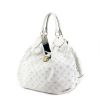 Louis Vuitton "L" large model in white Mahina leather - 00pp thumbnail