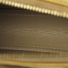 Louis Vuitton pochette accessoires in beige monogram patent leather and natural leather - Detail D2 thumbnail