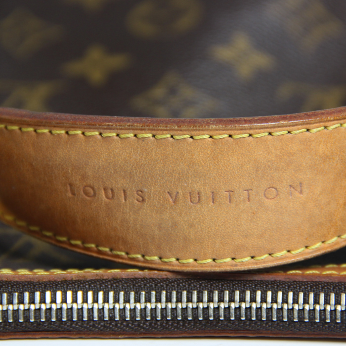 Louis Vuitton in monogram canvas and natural leather - Detail D3