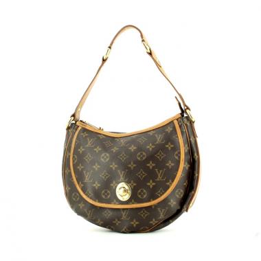 Louis Vuitton en toile monogram et cuir naturel