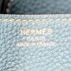 Hermès Birkin 30 cm en cuir bleu "Blue Jean" - Detail D4 thumbnail
