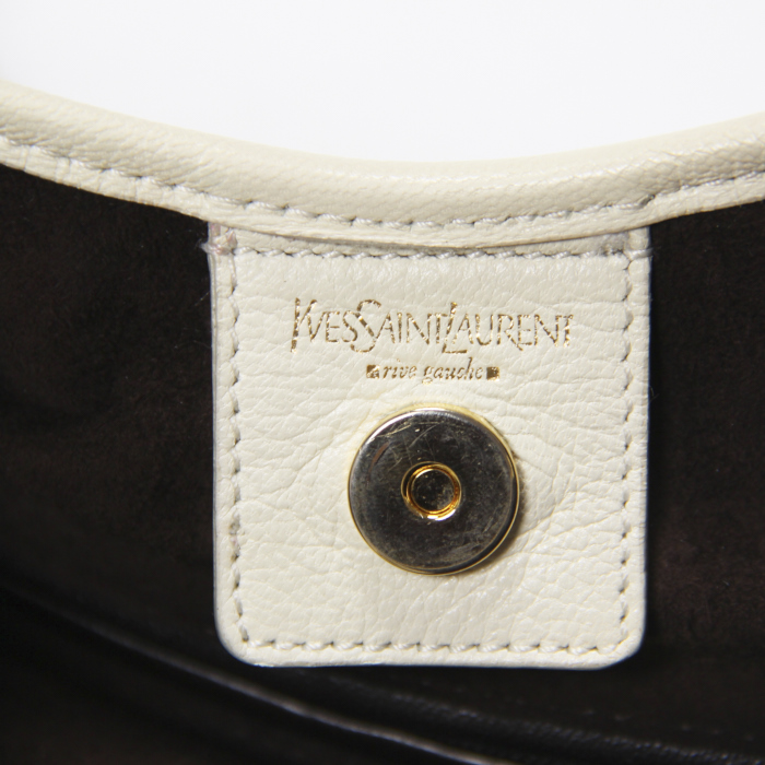 Borsa Saint-Tropez modello piccolo in pelle beige - Detail D3