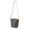 Louis Vuitton Drouot in monogram canvas and natural leather - 00pp thumbnail