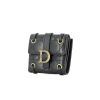 Christian Dior portefeuille en cuir matelassé noir - 00pp thumbnail