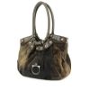 Salvatore Ferragamo Bag in brown leather and foal - 00pp thumbnail