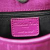 Bag in monogram canvas and fuchsia leather - Detail D3 thumbnail