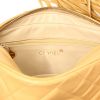 Chanel Camera en cuir matelassé beige et garniture dorée - Detail D2 thumbnail