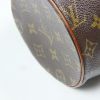 Bolso de mano Louis Vuitton Papillon en lona Monogram y cuero marrón - Detail D5 thumbnail
