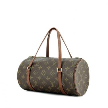 Brown Louis Vuitton Monogram Papillon 30 Handbag, Louis Vuitton 2012  pre-owned Brea MM tote bag