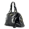 Muse medium model handbag in black patent leather - 00pp thumbnail
