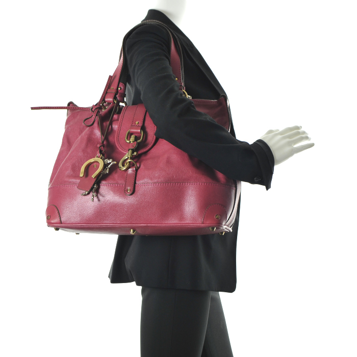 Chloé in pink leather - Detail D1