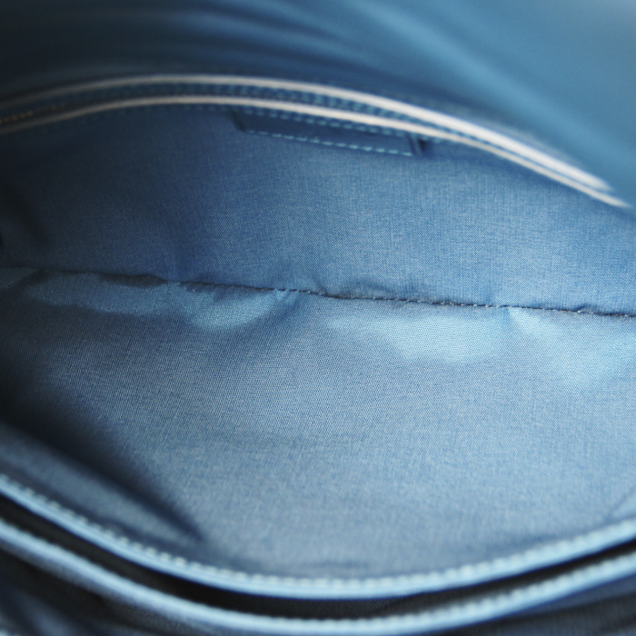 Dior Miss Dior in blue varnished quilted leather - Detail D3