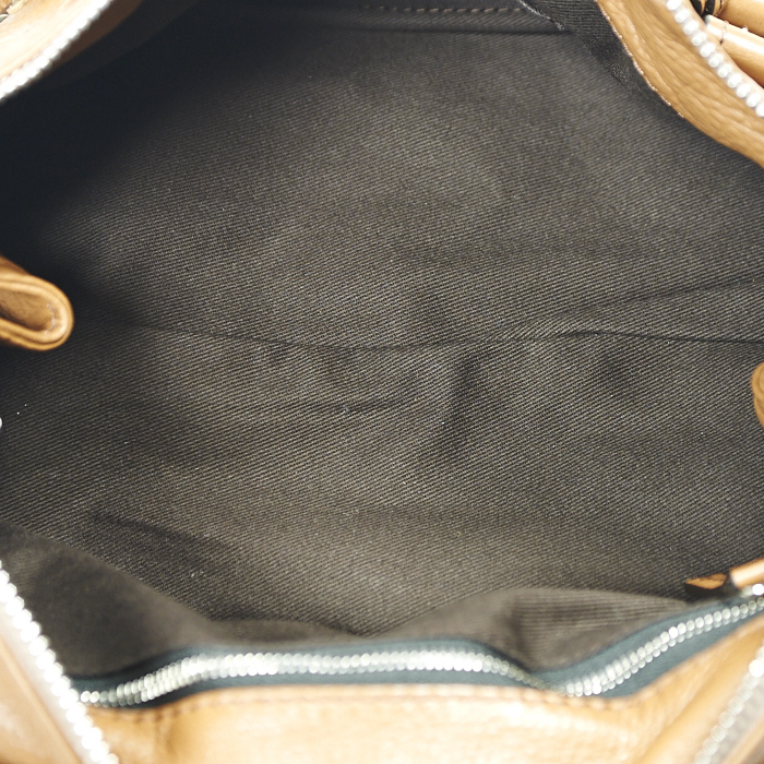 Chloé Paddington in brown leather - Detail D2