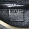 Shoulder bag in monogram canvas and black leather - Detail D3 thumbnail